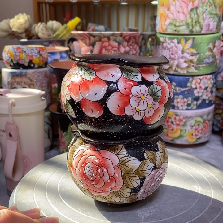 景德镇艺术手绘作品