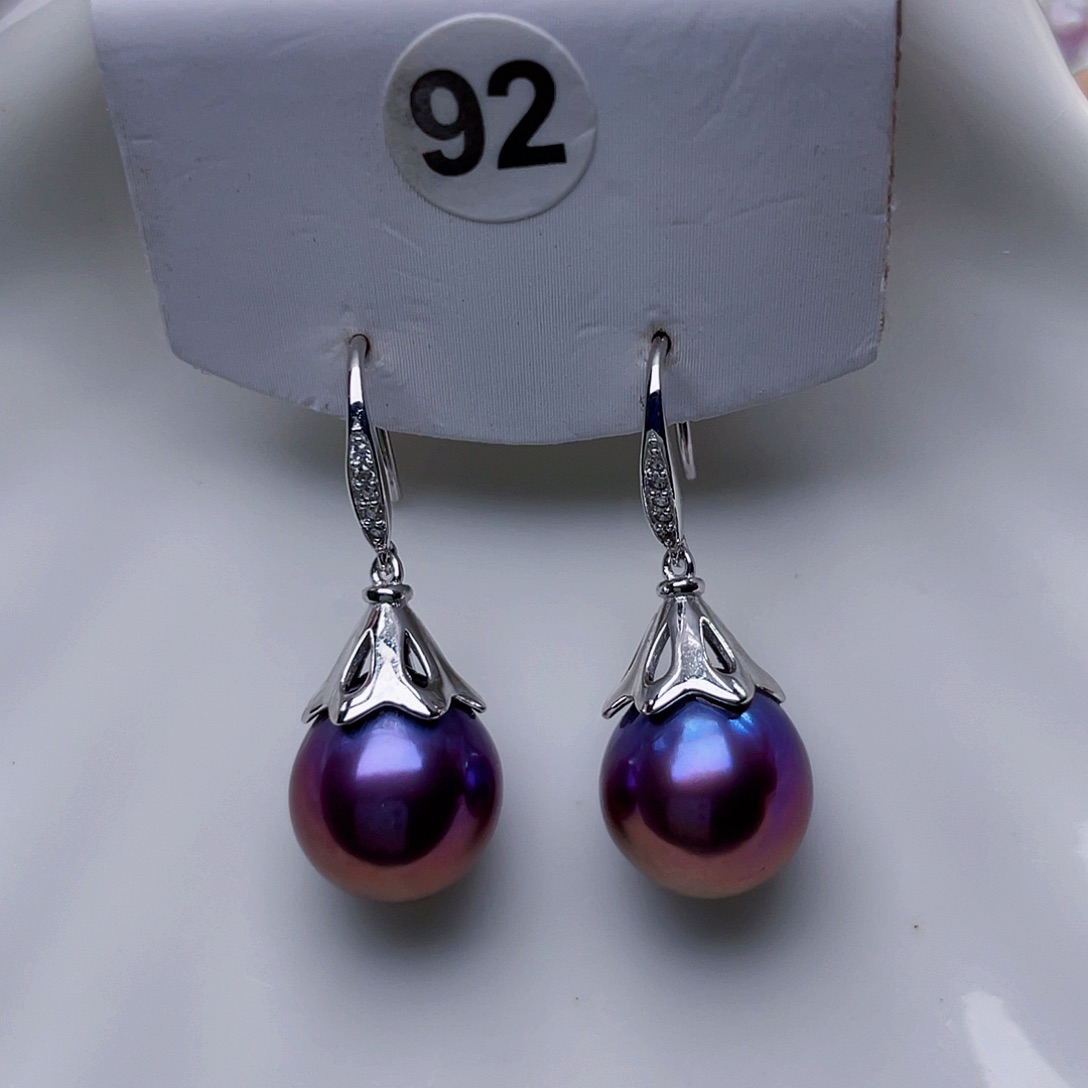 淡水珍珠耳饰未镶嵌二****～