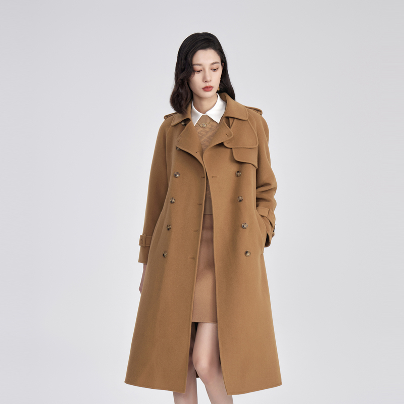 OBEG欧碧倩通勤双排扣上衣50444558