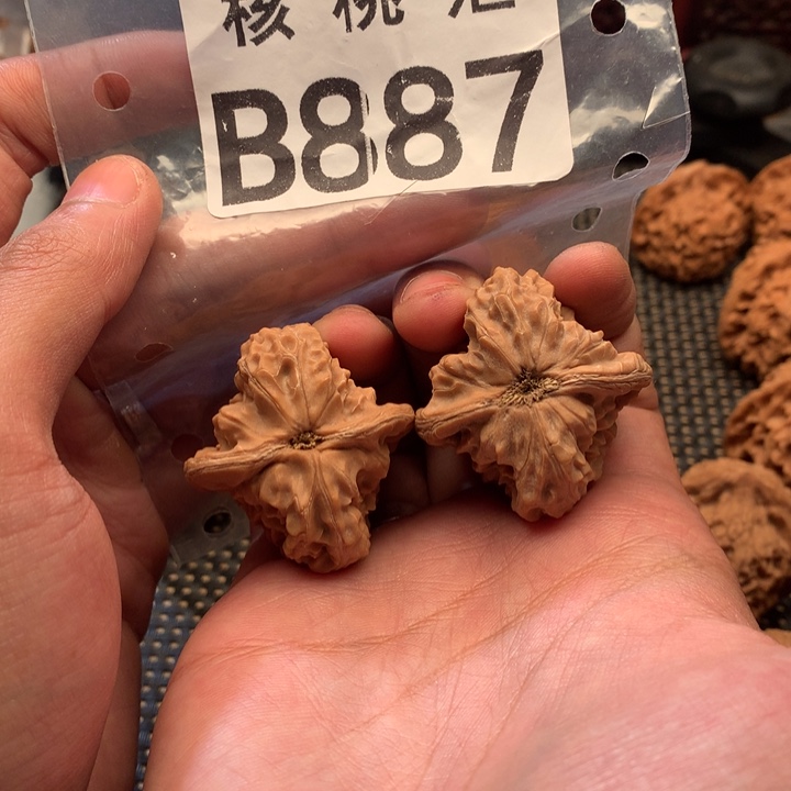 文玩核桃吊坠白蛇骨