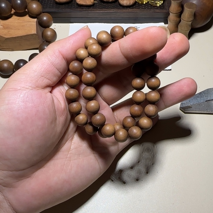 老山檀香1.0×19黑肉顺纹醇厚奶香甜沉水级