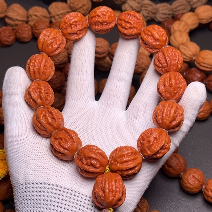 小***⁶文玩核桃手串京八棱