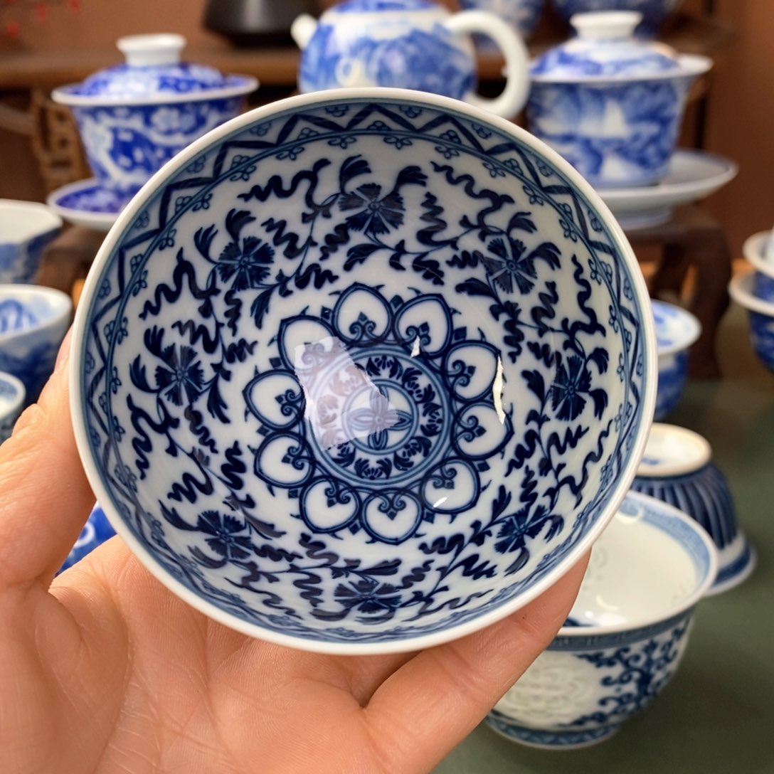 杯景德镇陶瓷手工手绘