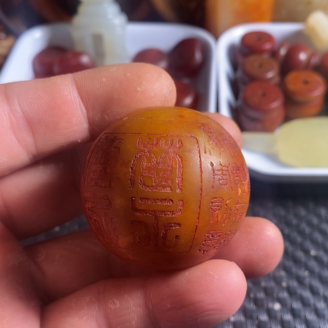 蛇纹石玉合金颈饰