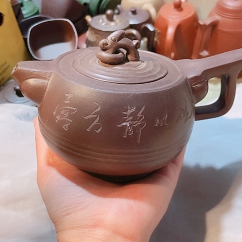 茶杯绿泥宜兴紫砂全手工制作工艺