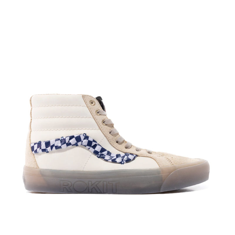 瑕疵/氧化/破盒 Rokit x VANS范斯联名 SK8 Hi高帮休闲运动板鞋