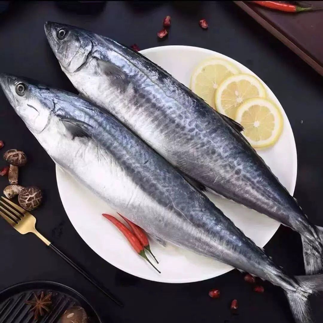 现场称重，大燕尾鲅鱼渤海湾[易脱刺，介意勿拍]顺丰/京东随机发货