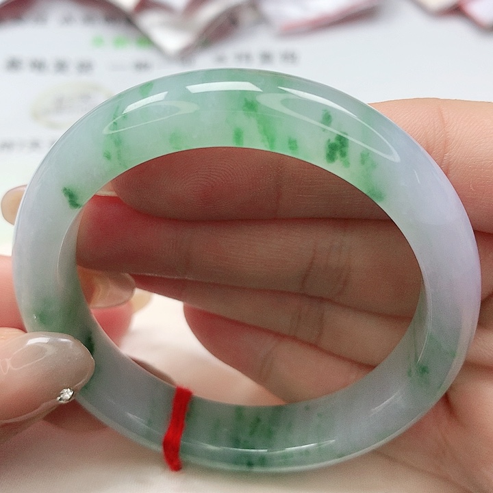 翡翠手镯未镶嵌缅甸天然A货翡翠