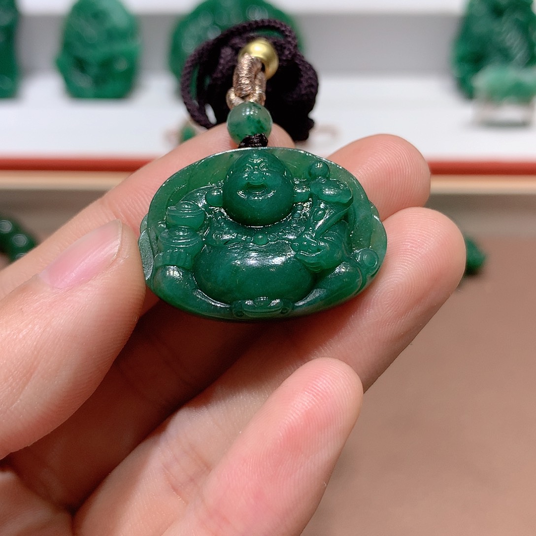 独山玉挂件未镶嵌努****！