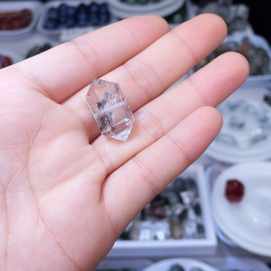 水晶单珠未镶嵌紫晶