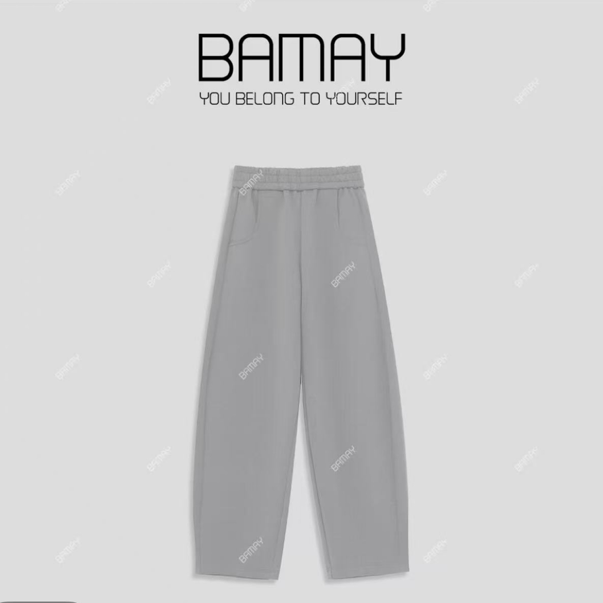 【bam】结构中线弯刀裤