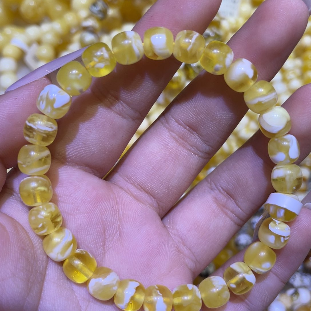 蜜蜡未镶嵌珠宝奇石7.6m