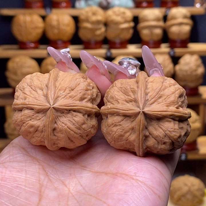 文玩核桃把件钰垒方砖19号39尺