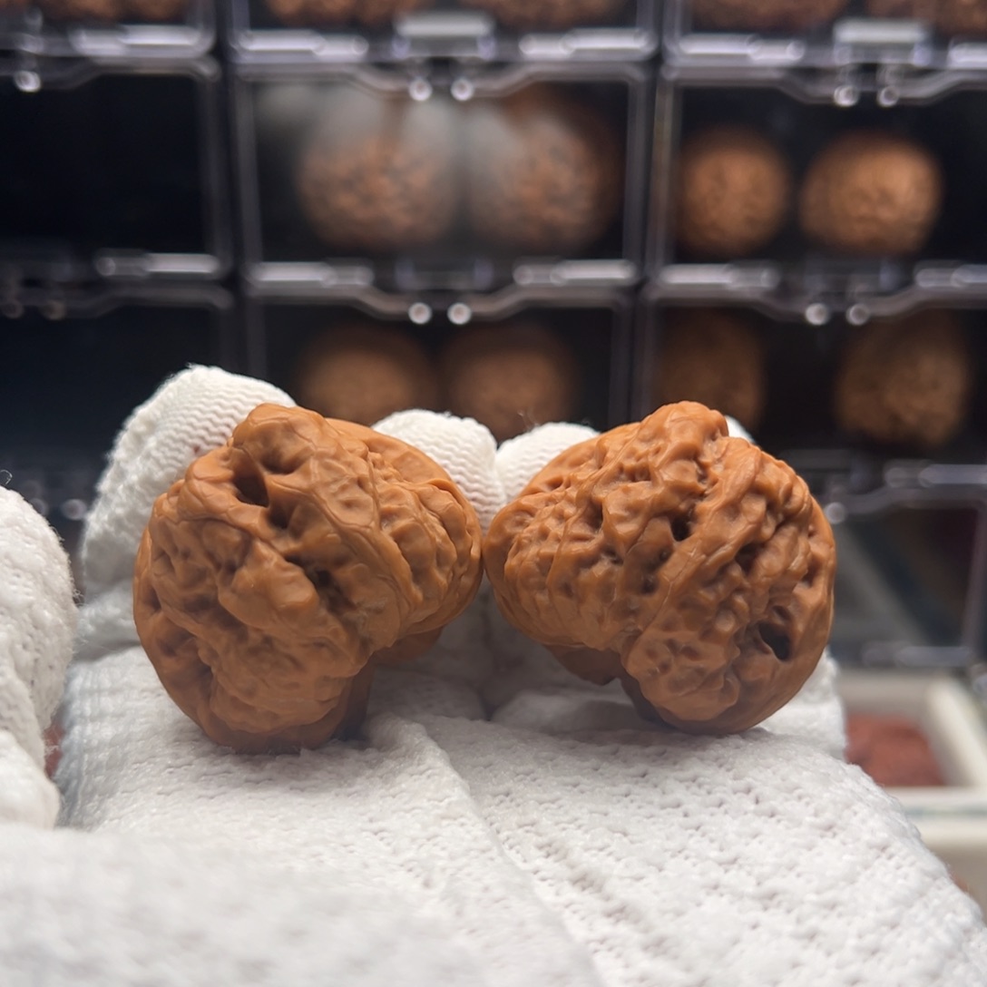 把件文玩核桃延庆一代蛙37.5