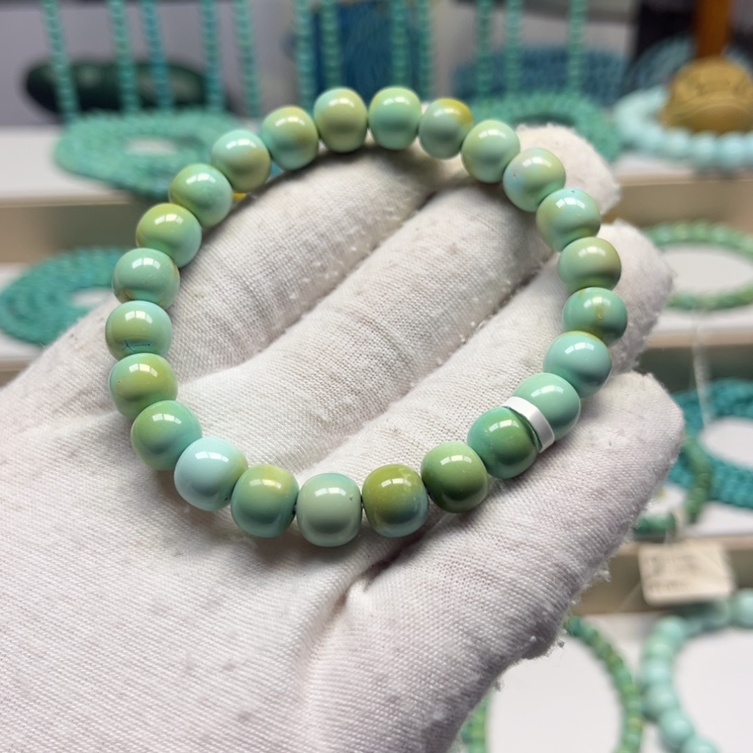 绿松石未镶嵌手链