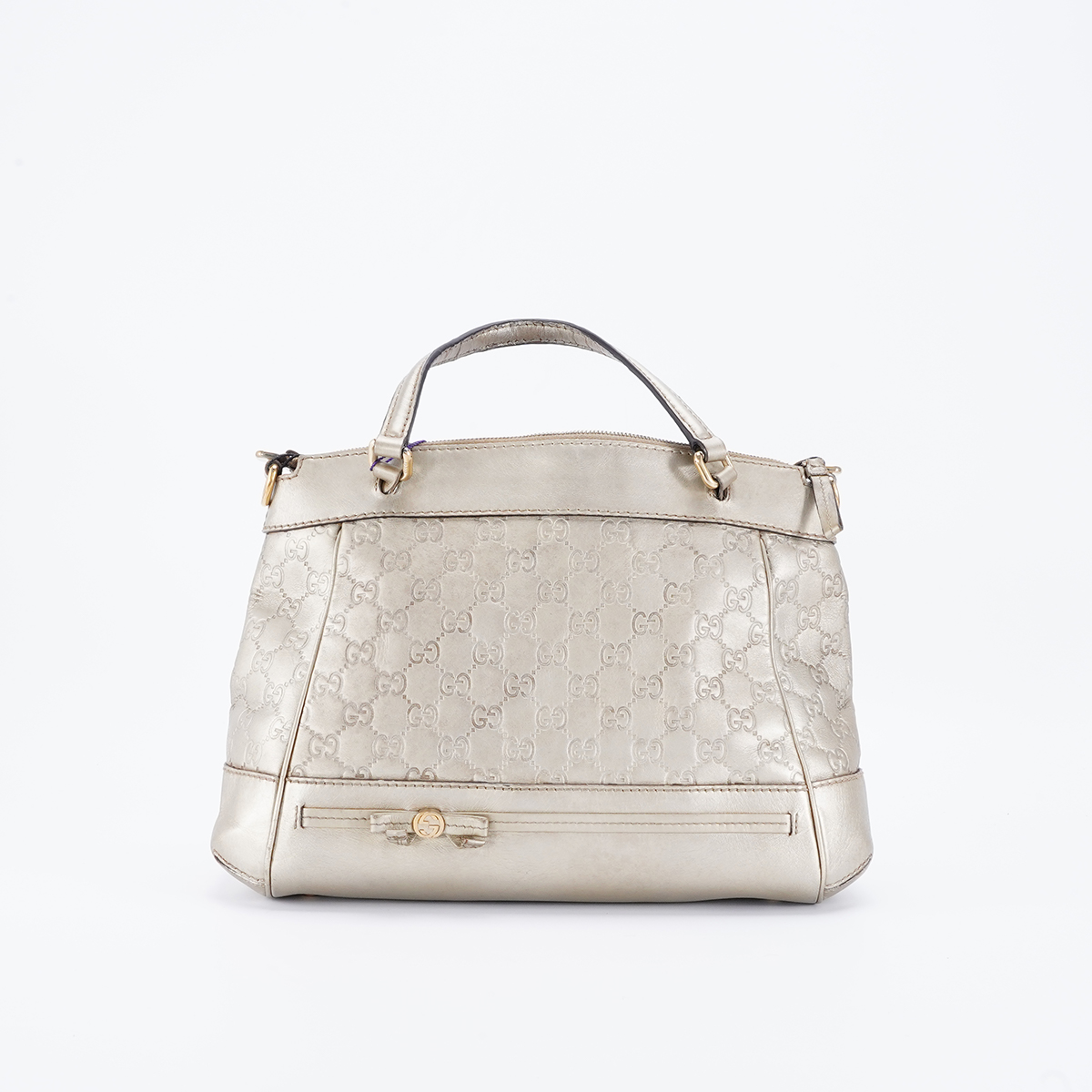 95新 GUCCI/古驰 一口价【静文】手提单肩包压纹款/BG22018338