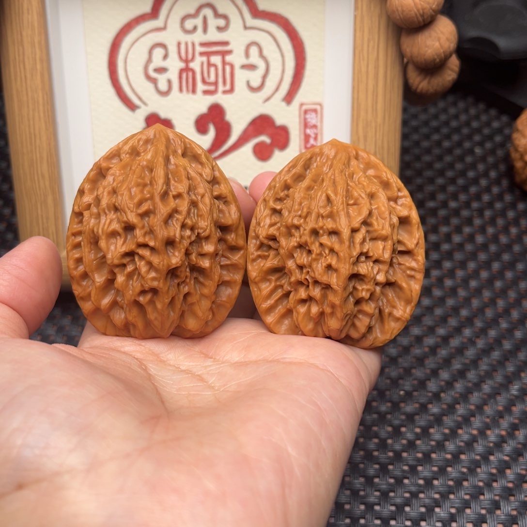 吊坠文玩核桃金公子42