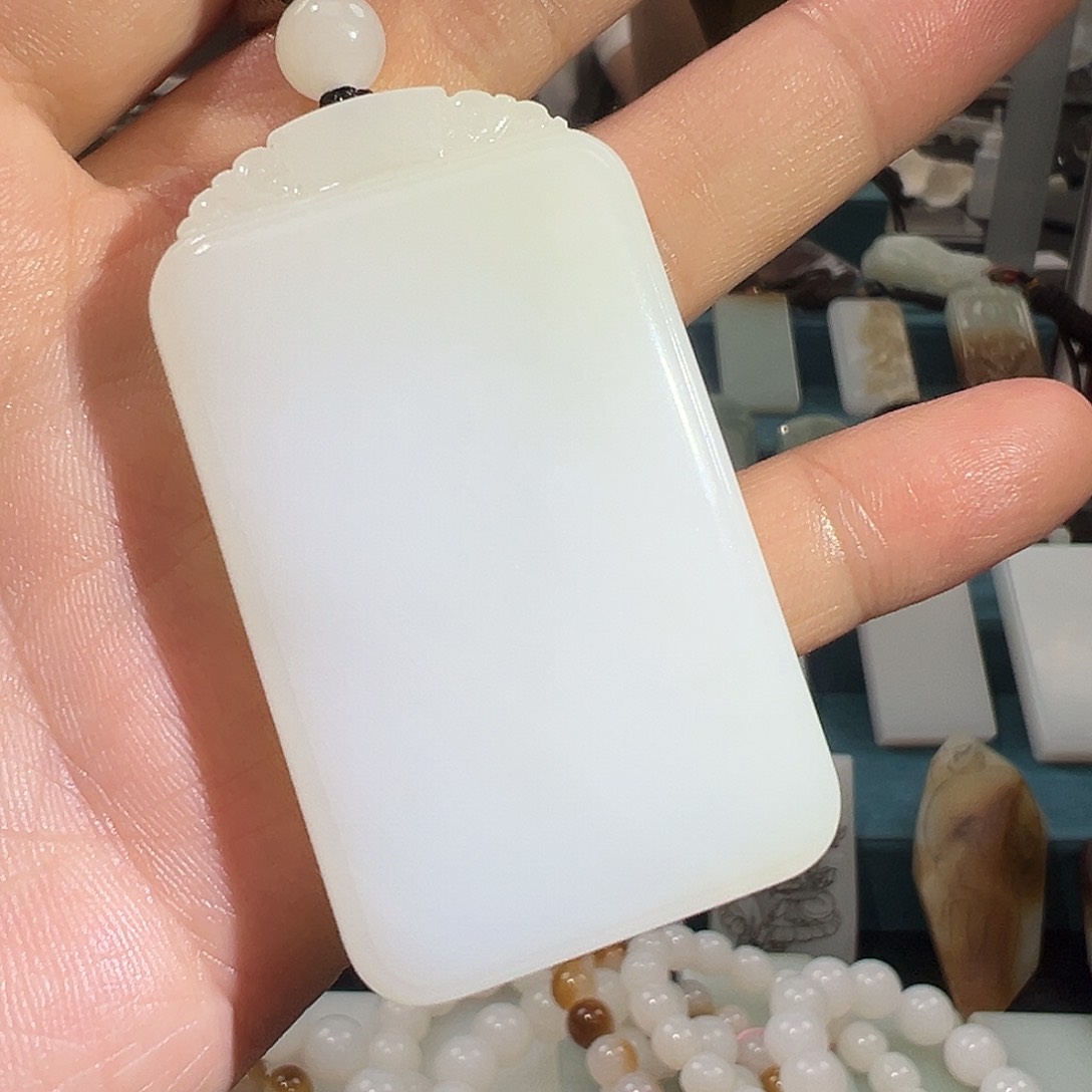 挂件未镶嵌定制和田玉