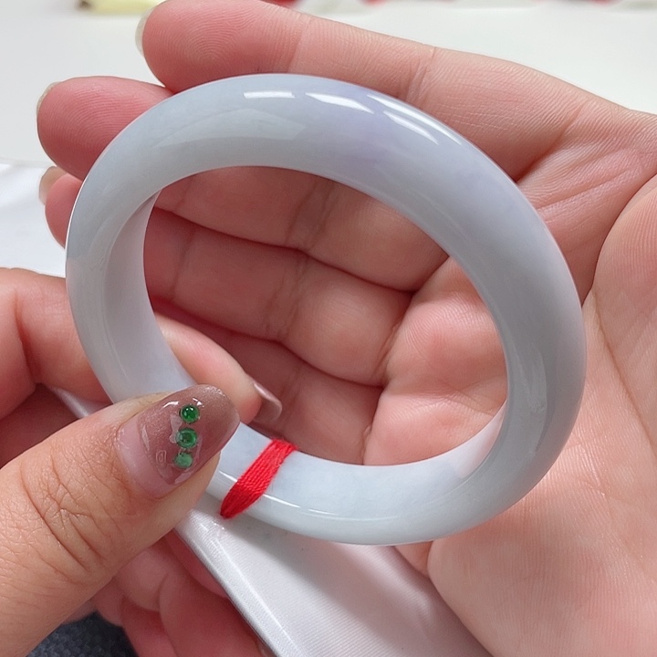 翡翠手镯未镶嵌缅甸翡翠手镯56圈