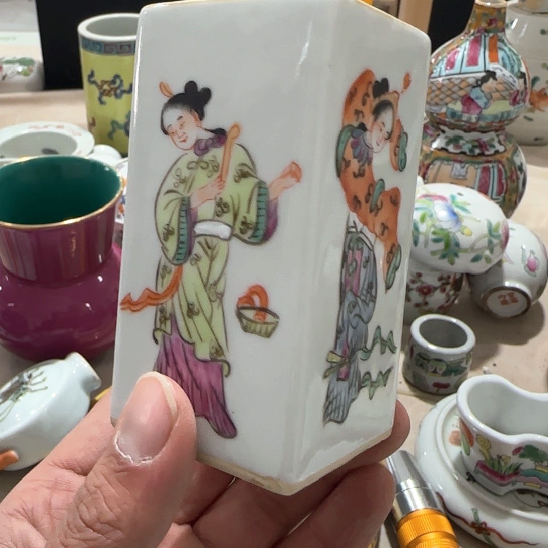 瓷片瓷器等艺术的熏陶