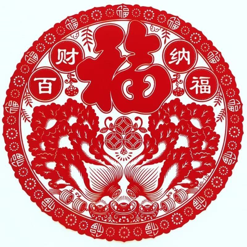 2026福字窗花植绒绒面新款大号新年春节家居装饰玻璃门贴清仓福利