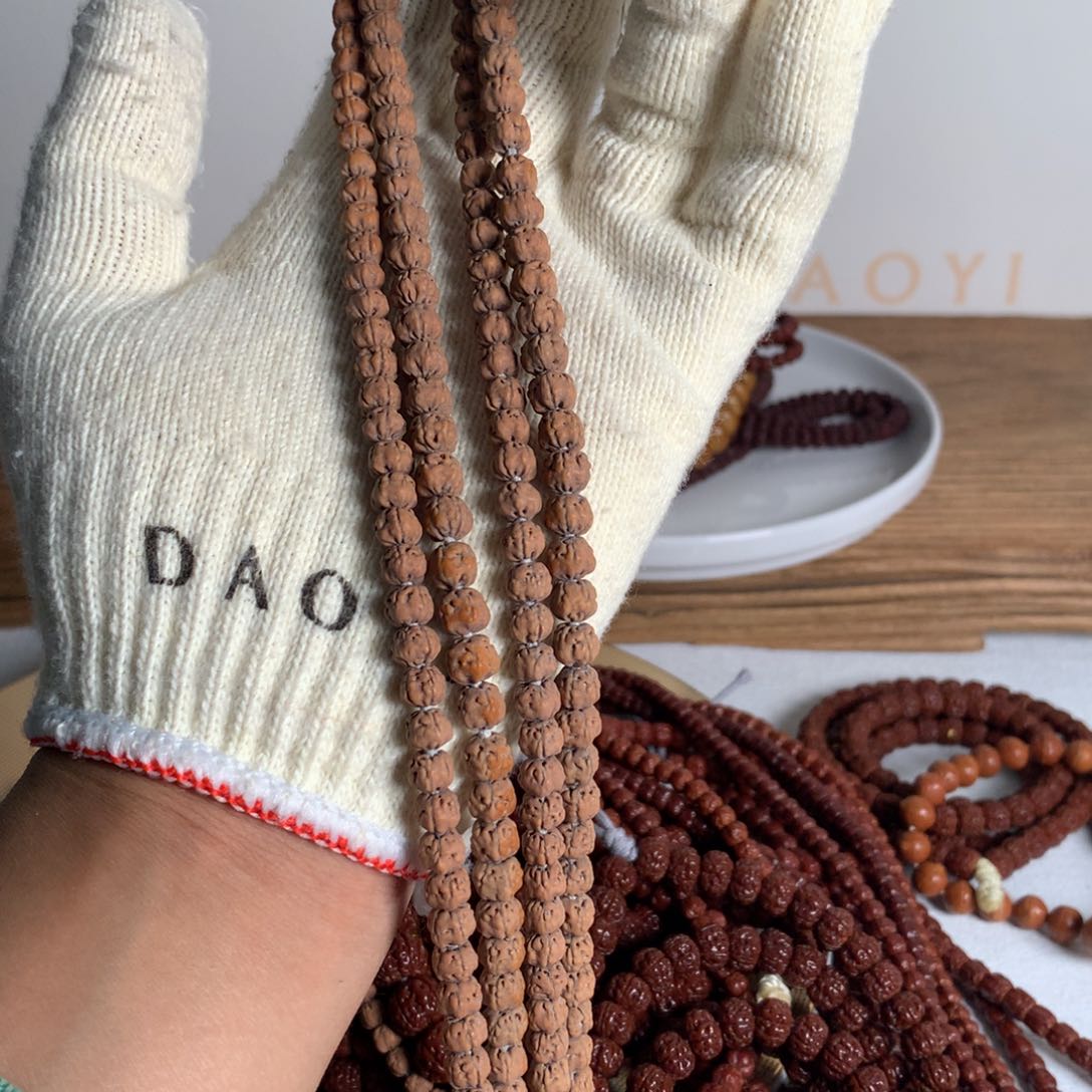 金刚菩提吊坠原桩佛手7mm脖挂