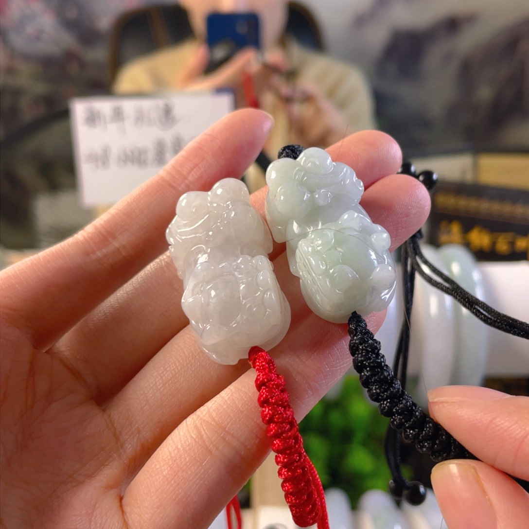 翡翠颈饰未镶嵌多样性发1