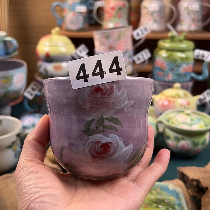 杯景德镇陶瓷手绘作品444