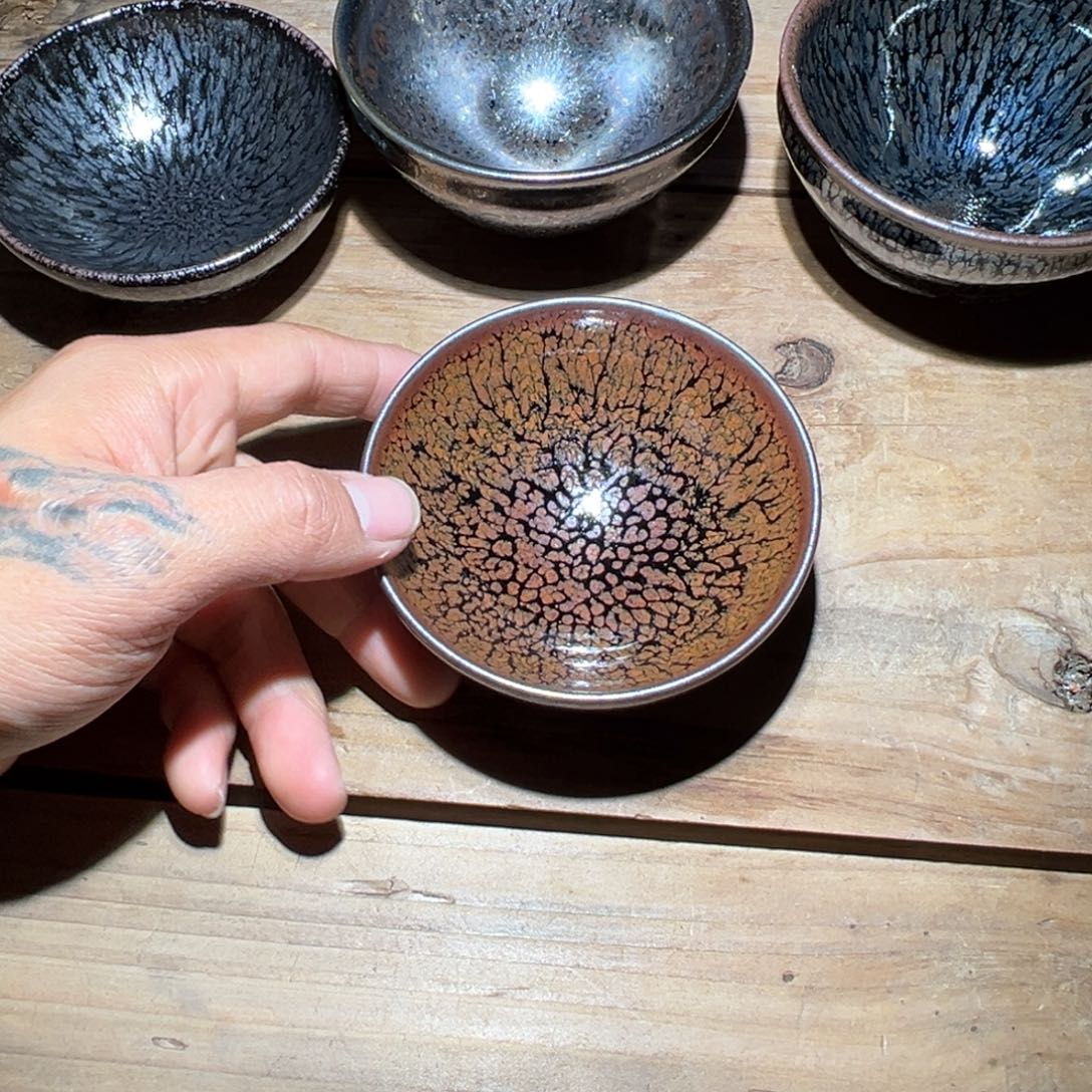 茶盏老木头柴烧建盏精选79