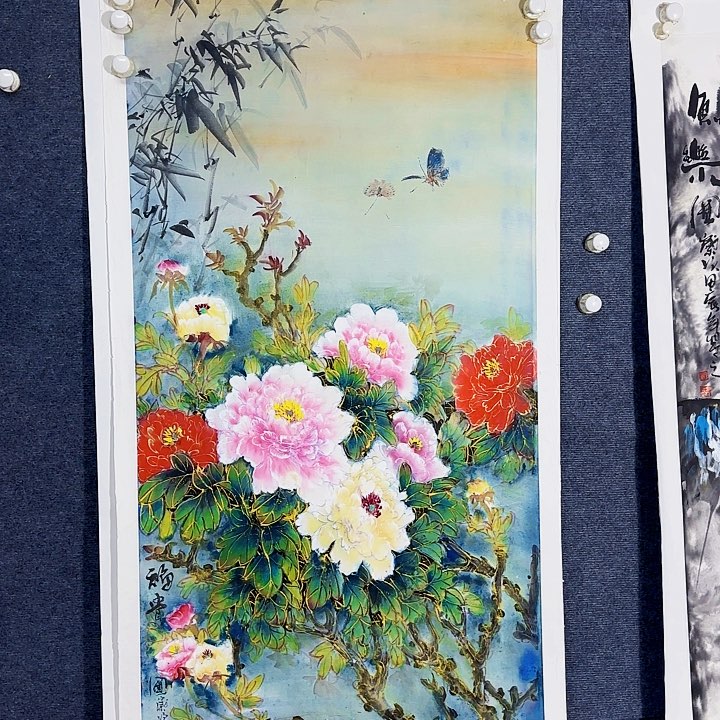 国画国画花鸟画四尺138/68