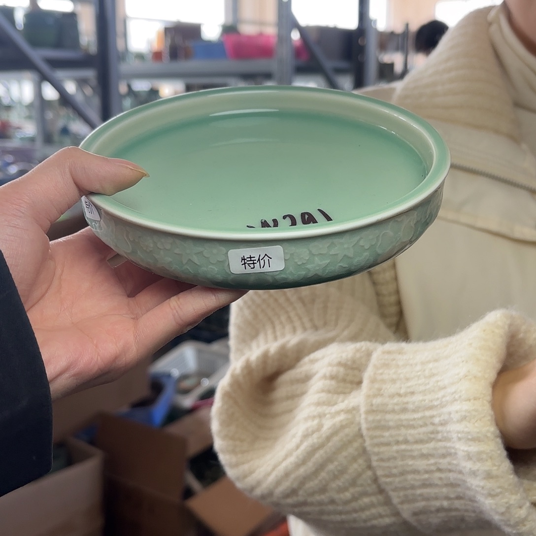 龙泉云间青瓷小米茶器