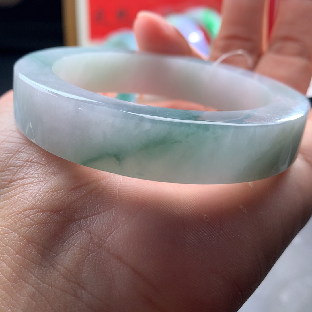 定制翡翠未镶嵌翡翠55-57圈口