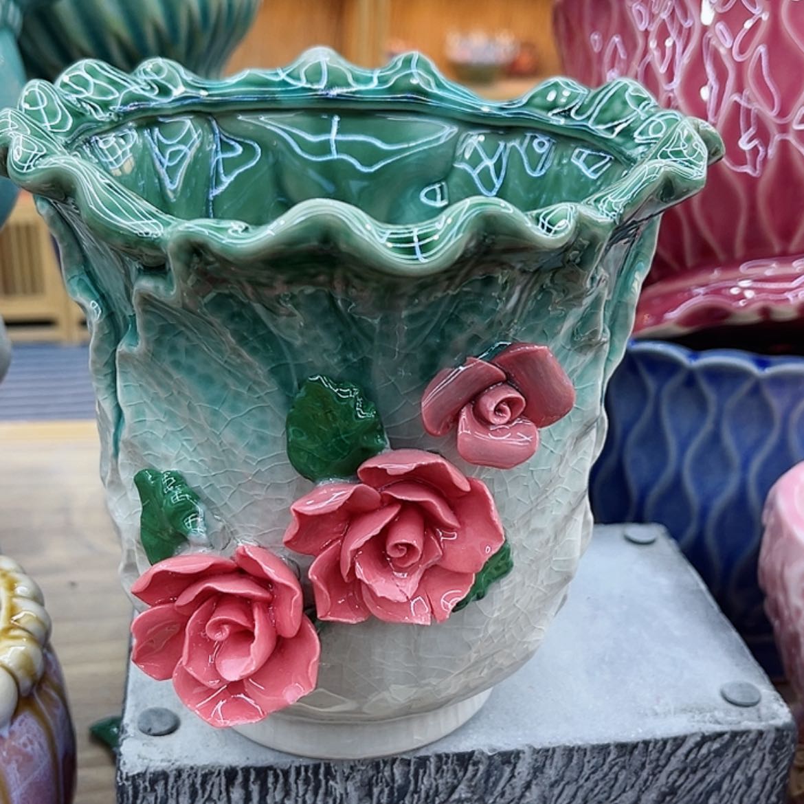 【闪购商品】陶瓷花盆