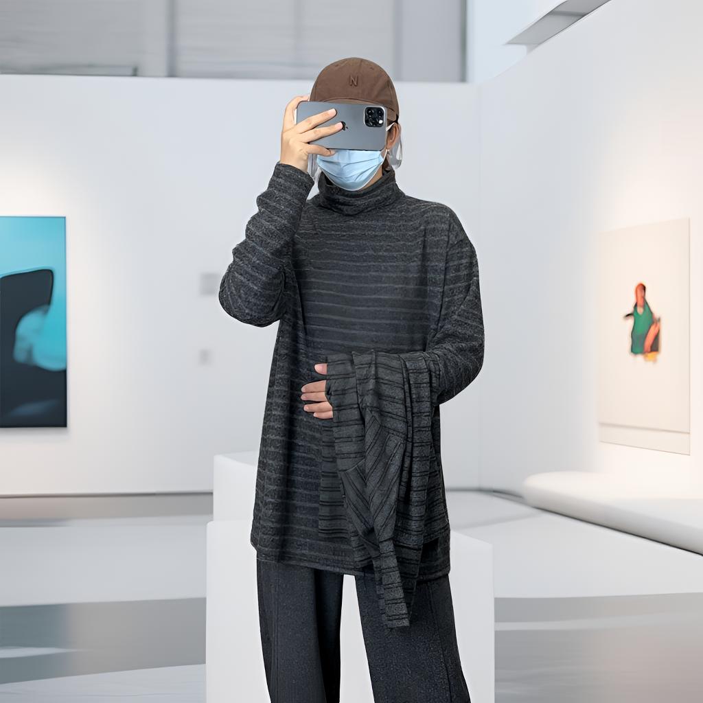 次仁卓嘎服装柜台༽新款高品质时尚百搭加厚高龄内搭宽松版➖000