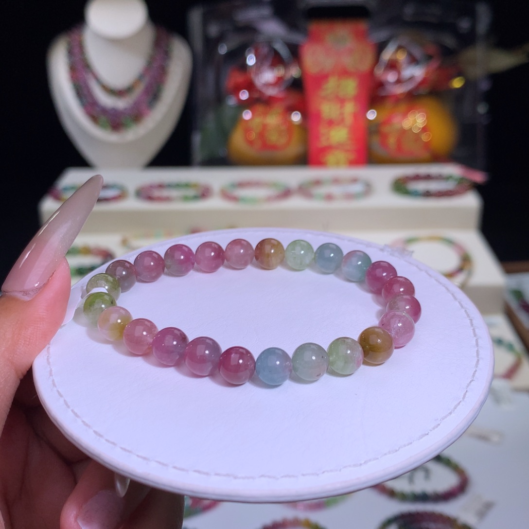 碧玺手链未镶嵌碧玺