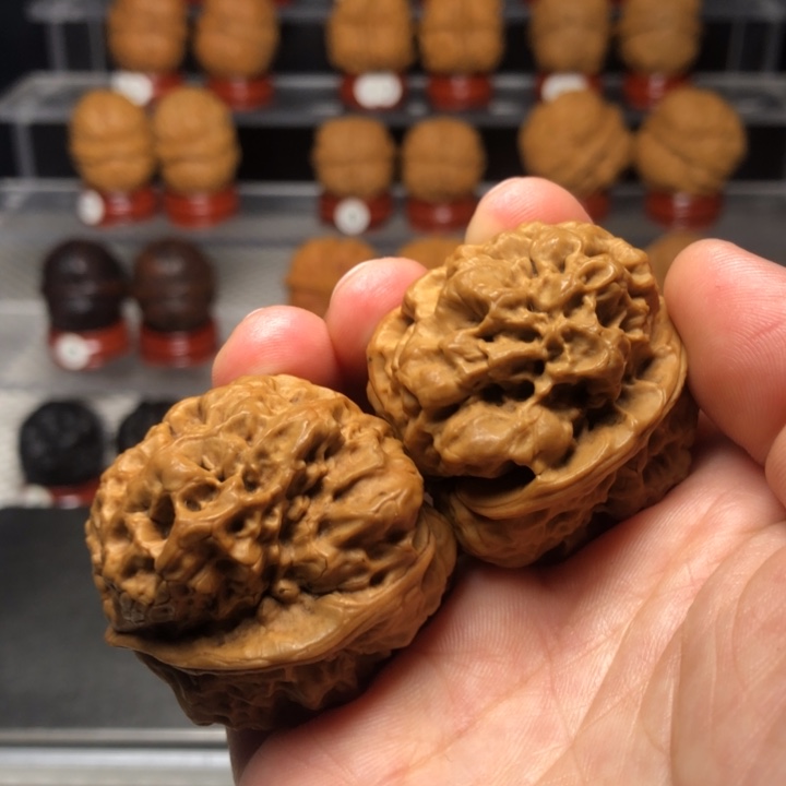 文玩核桃把件14麒麟疙瘩包