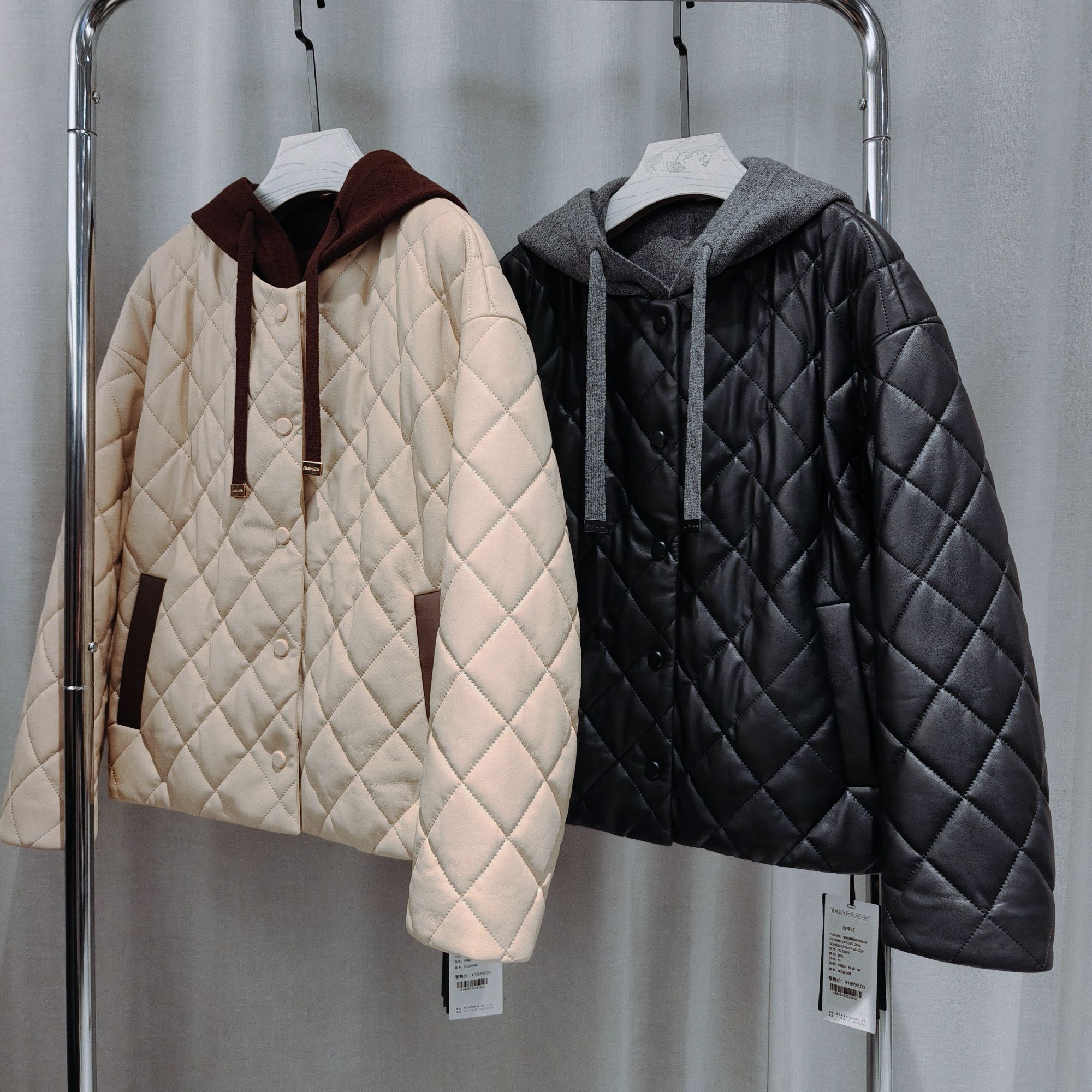 TD 25023-瑞迪澳新款时尚真皮皮衣