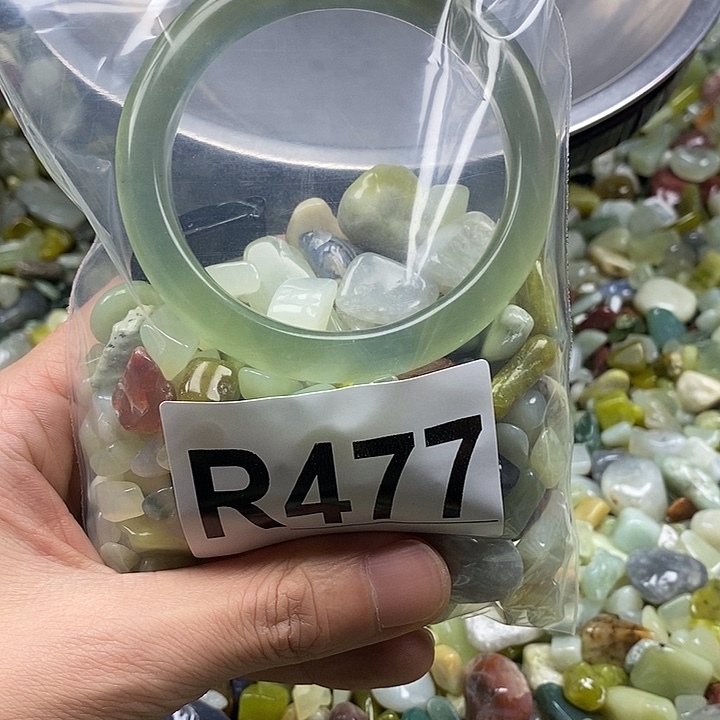 蛇纹石玉未镶嵌鱼缸石