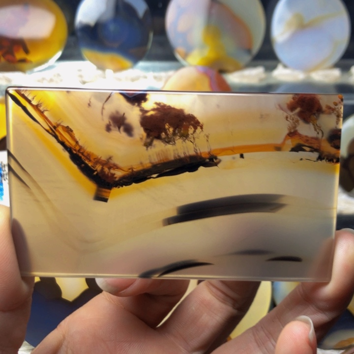 合金玛瑙/玉髓珠宝奇石用****390有瑕