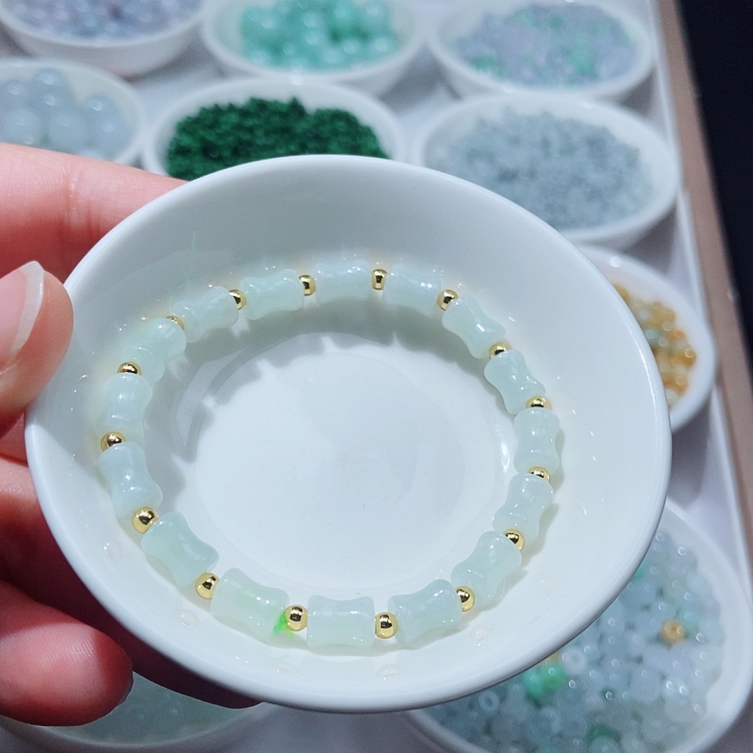 翡翠散珠天然翡翠