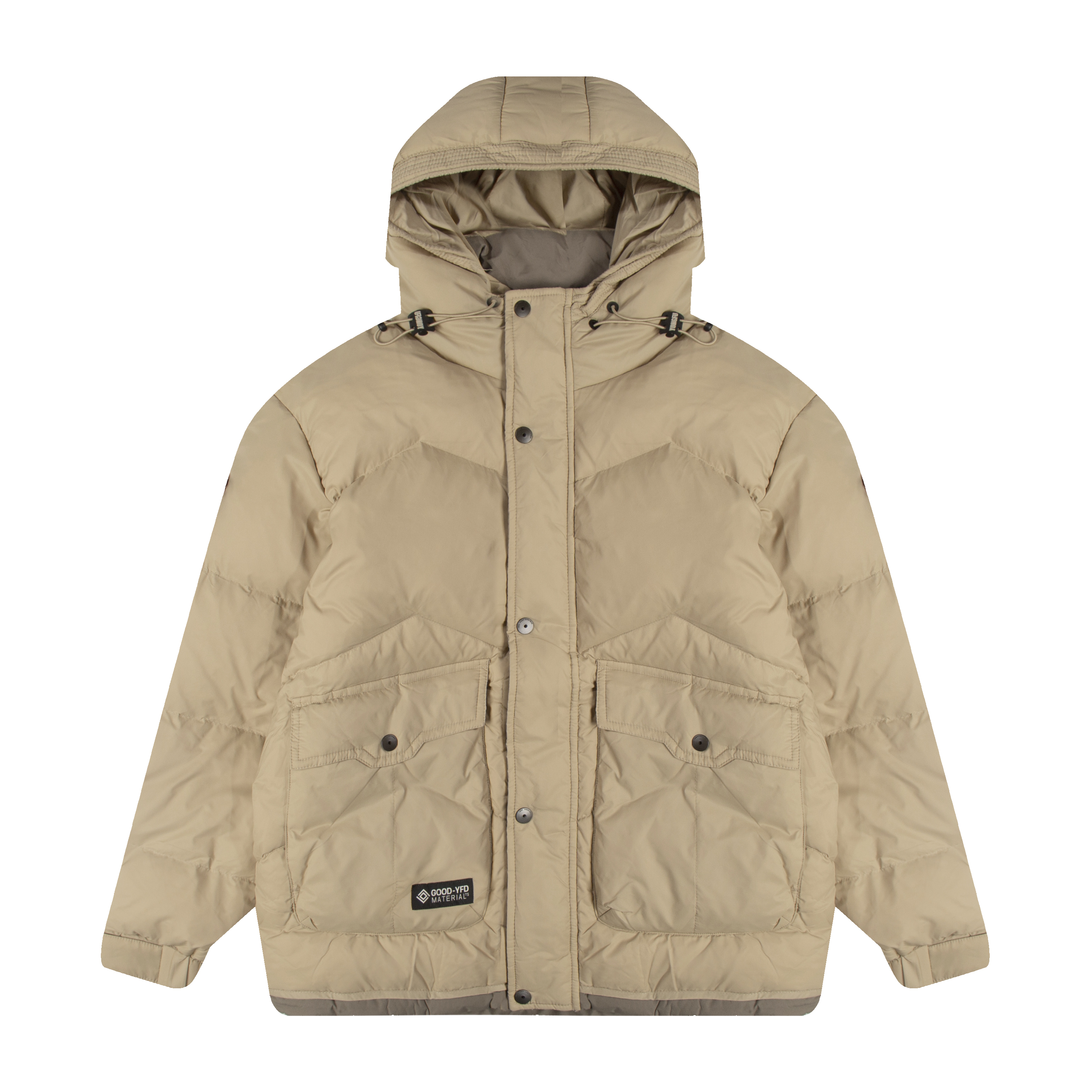 J60收口袖合格品保暖连帽运动羽绒服