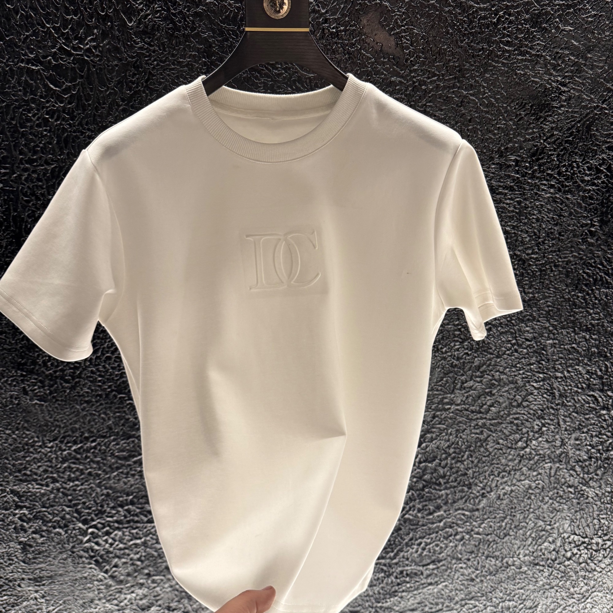 男款圆领免烫短袖通用T恤秋季时尚休闲{2577}男士