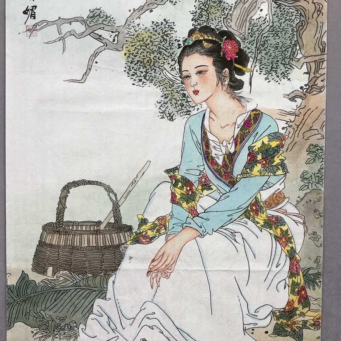 国画国画纯手绘作品请放心去藏