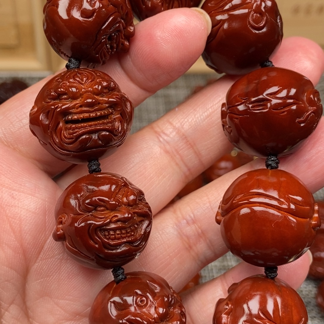 孤***人吊坠橄榄核恶僧25