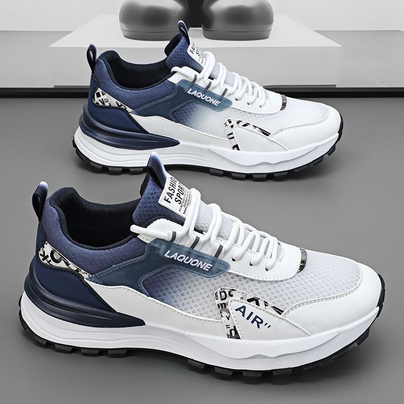 【正品】啄木鸟阿甘男鞋春秋潮牌春秋百搭网面网鞋休闲老爹潮鞋学生