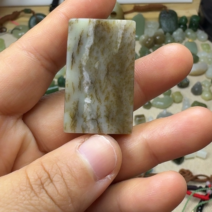 和田玉（糖玉）未镶嵌车挂