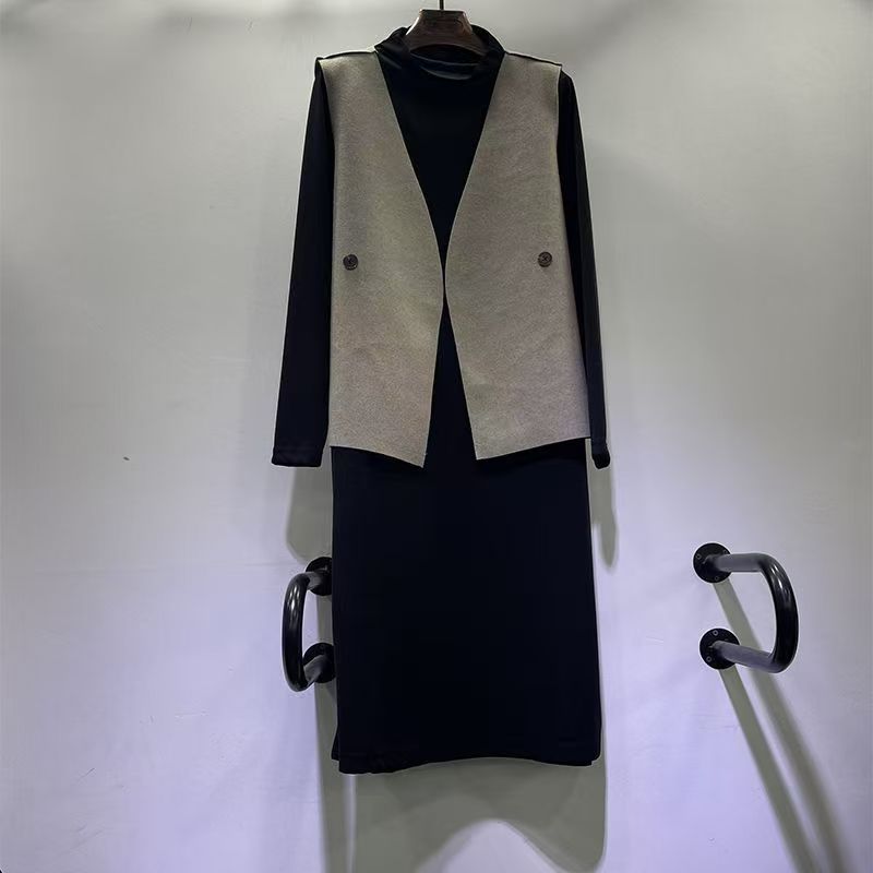 时尚气质洋气女装妈妈衫中老年连衣裙