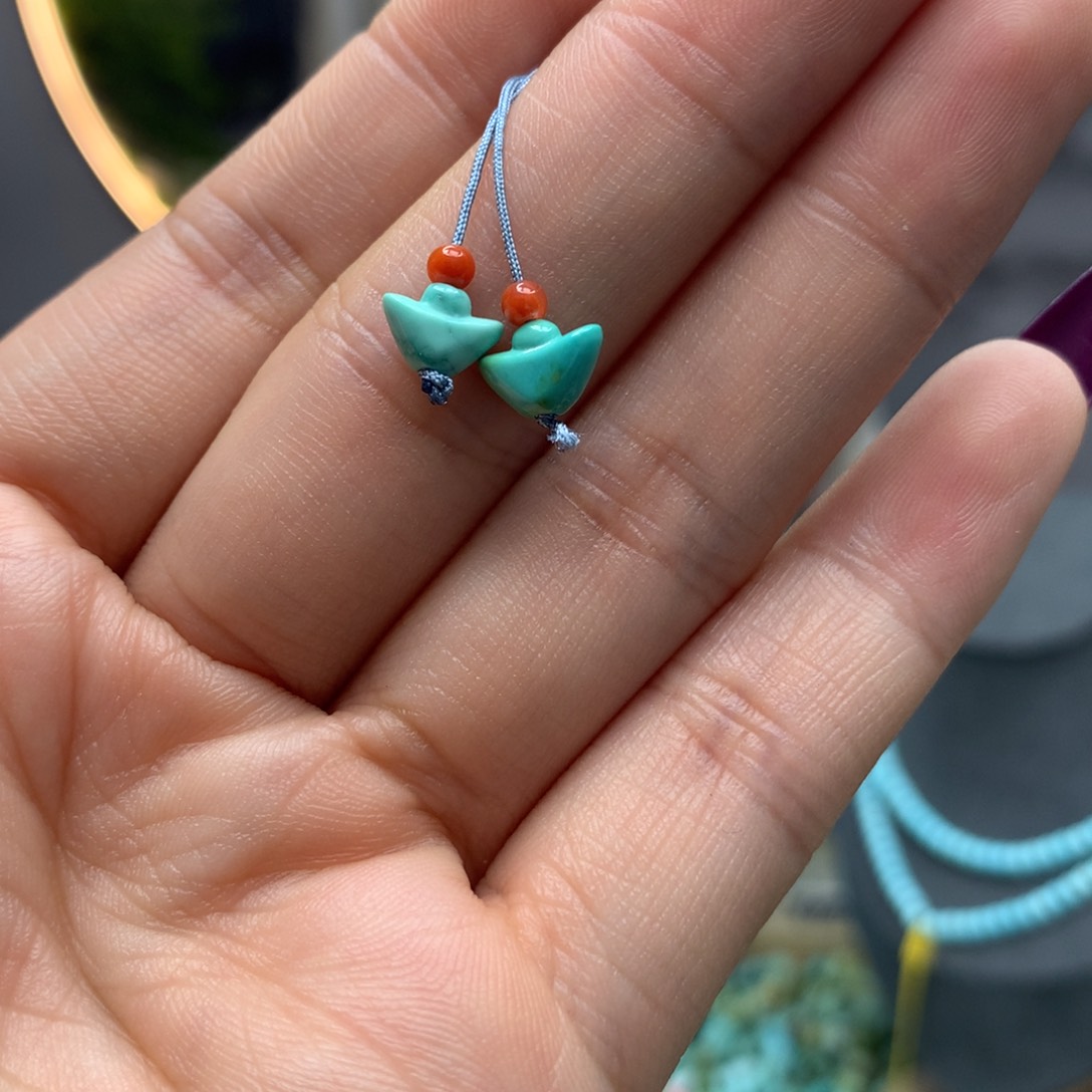 绿松石挂件未镶嵌