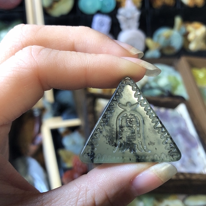 岫玉未镶嵌岫玉挂件