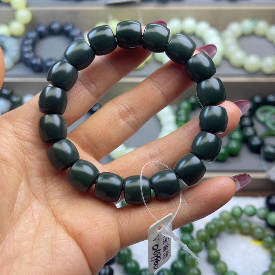 和田玉手链未镶嵌